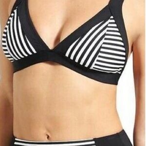 Athleta Montauk Women's striped bikini top